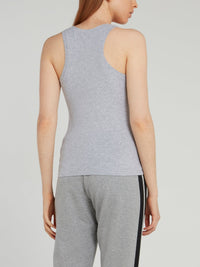 Grey Logo Tank Top