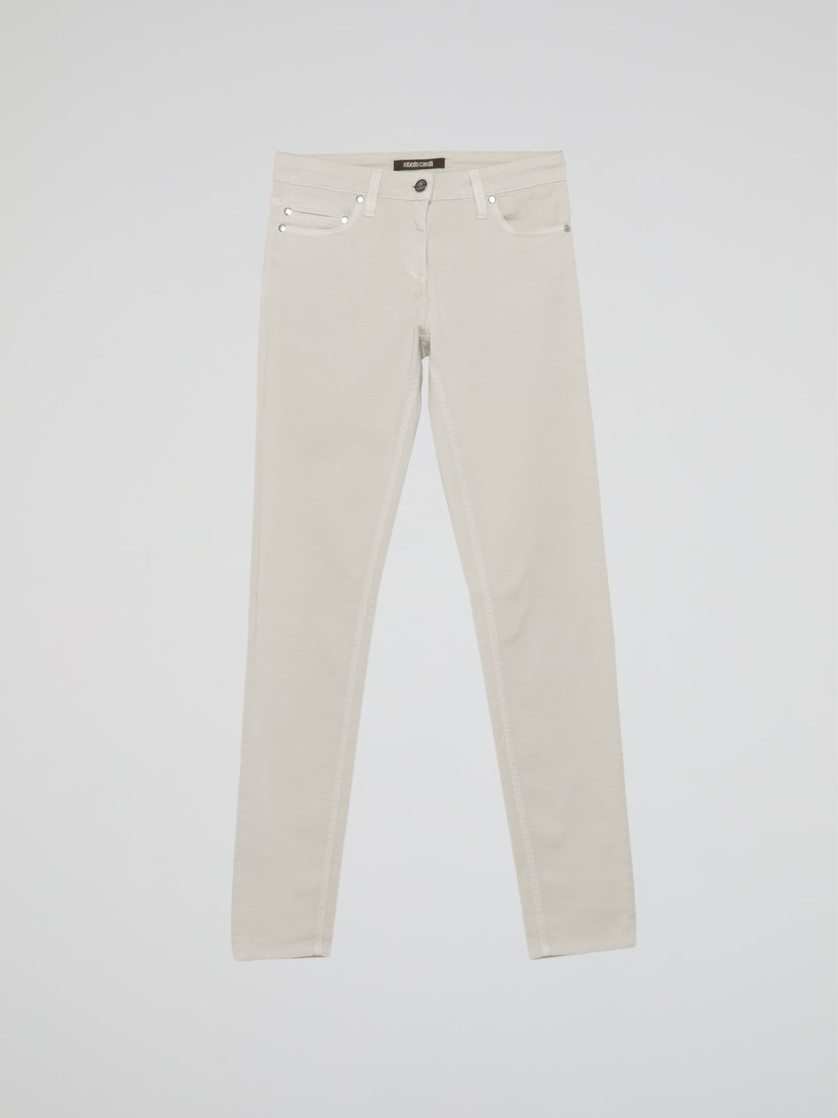 White Slim Fit Jeans