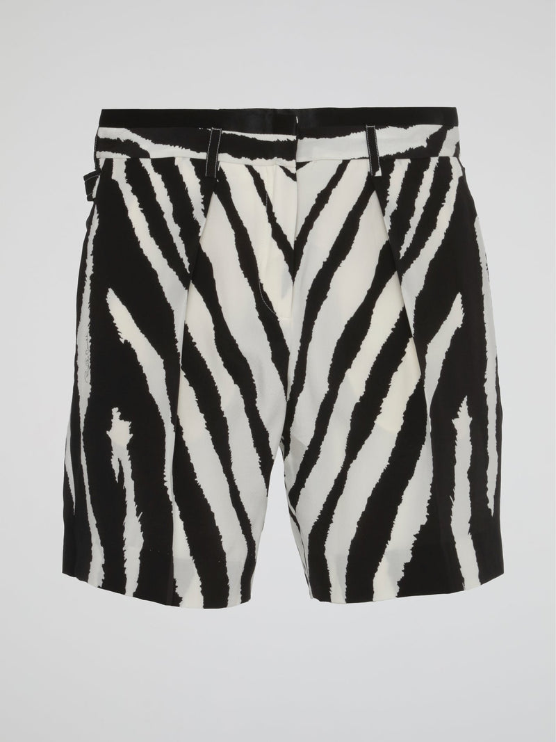 Zebra Print Shorts