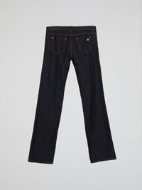 Black Straight Cut Pants