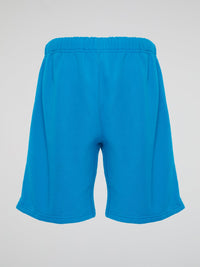 Blue Knock Out Sweat Shorts