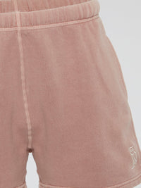 Pink Garment Dye Shorts