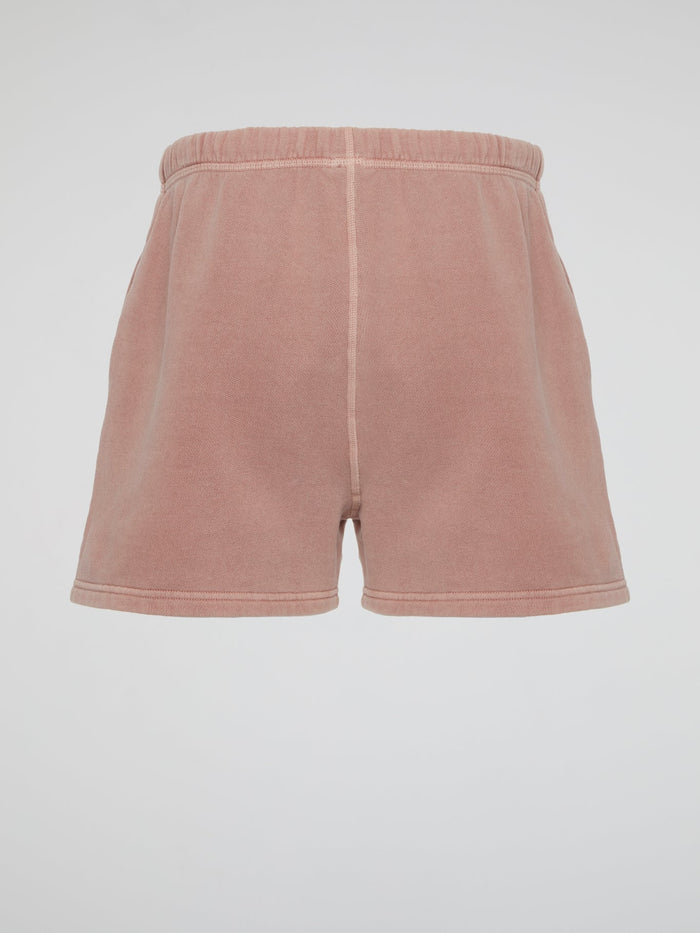 Pink Garment Dye Shorts