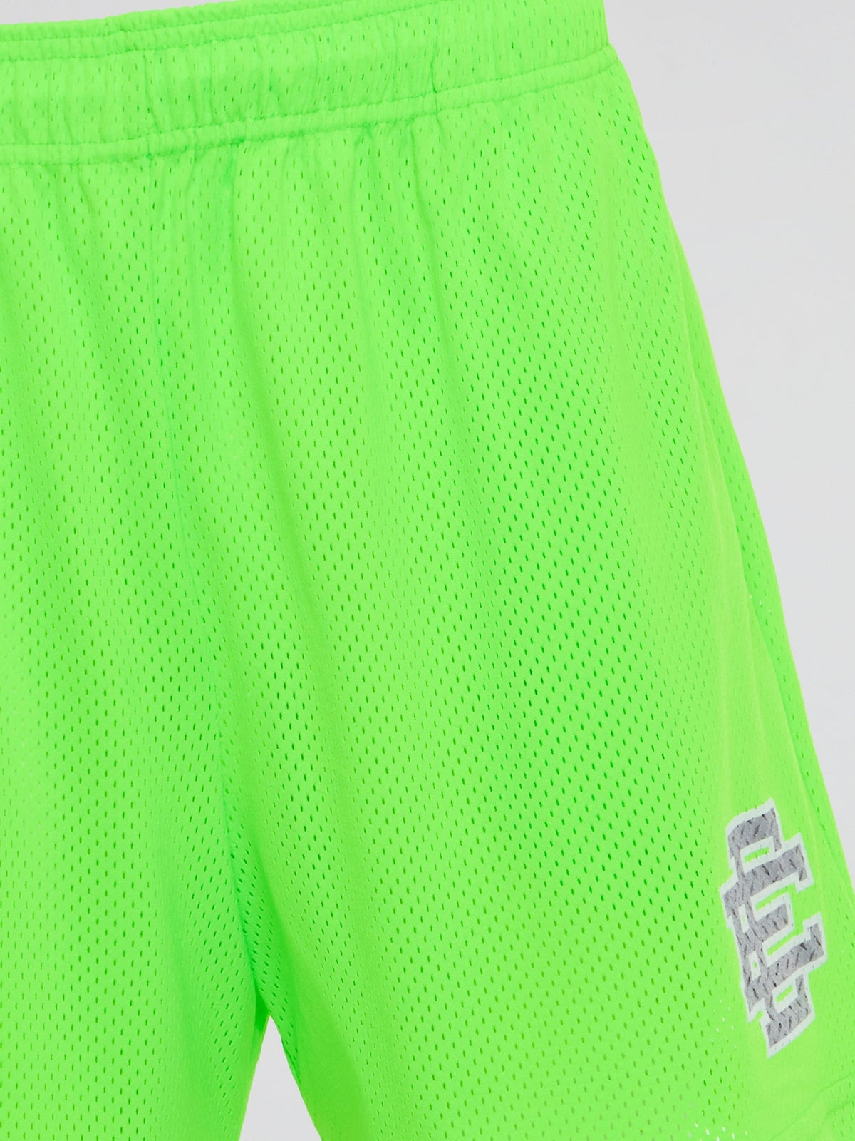 Neon Statement Perforated Shorts