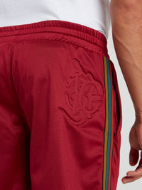 Red Side Stripe Active Shorts