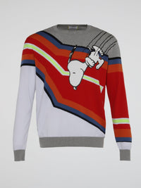 Snoopy Print Sweatshirt