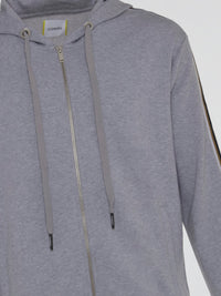 Grey Logo Hoodie