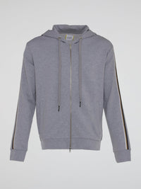 Grey Logo Hoodie