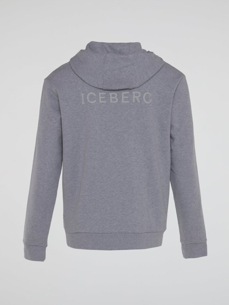 Grey Logo Hoodie