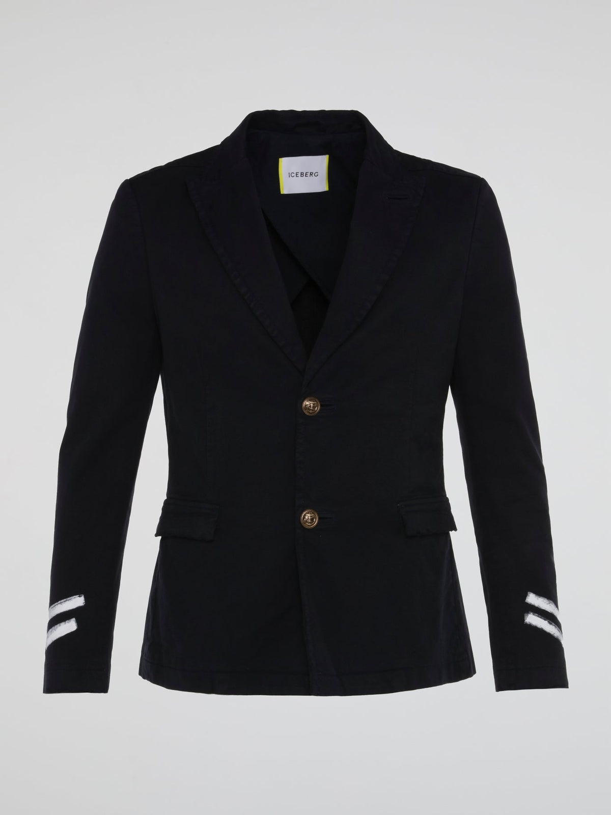 Black Peak Lapel Blazer