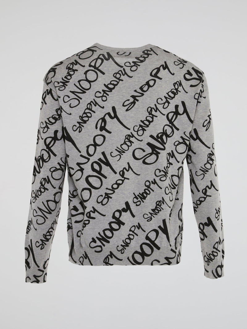 Snoopy All-Over-Print Sweatshirt