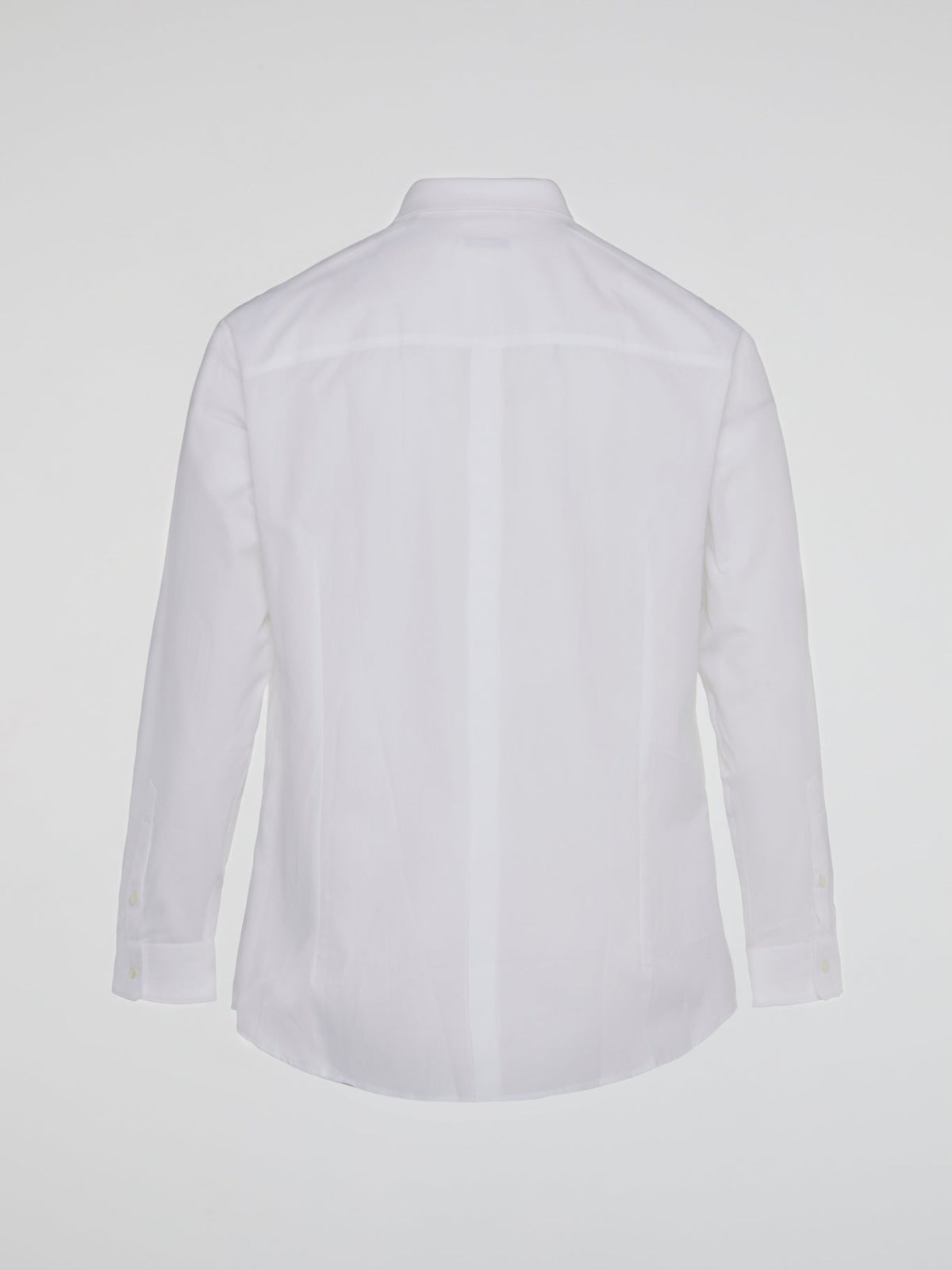 White Logo Print Shirt