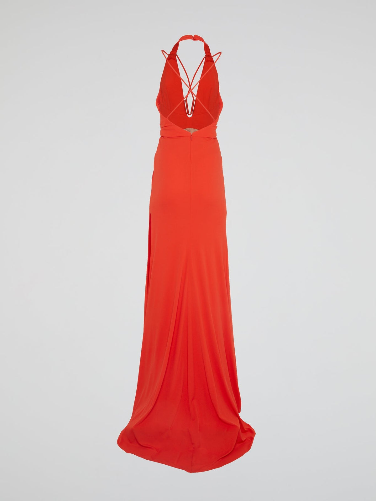 Feel like a bohemian goddess in our stunning red halter neck maxi dress by Roberto Cavalli. This show-stopping piece features intricate detailing and a flowing silhouette that will turn heads wherever you go. Embrace your inner confidence and make a statement in this unforgettable dress that exudes luxury and sophistication.