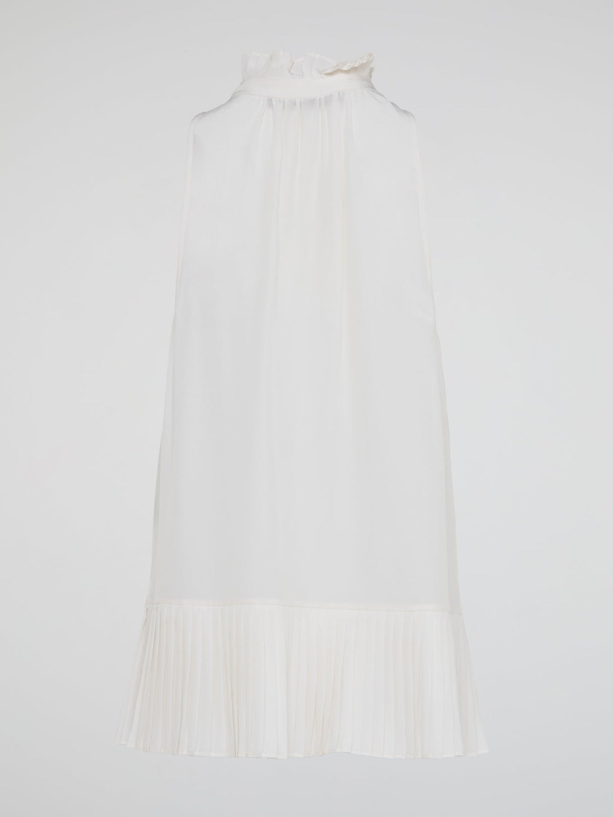 Elevate your summer wardrobe with the White Sleeveless Frill Top by Roberto Cavalli, a chic and feminine piece that exudes effortless elegance. Crafted with impeccable tailoring and delicate frill details, this top is perfect for any occasion, from casual brunches to evening soir���es. Embrace your inner fashionista and turn heads wherever you go with this must-have addition to your closet.