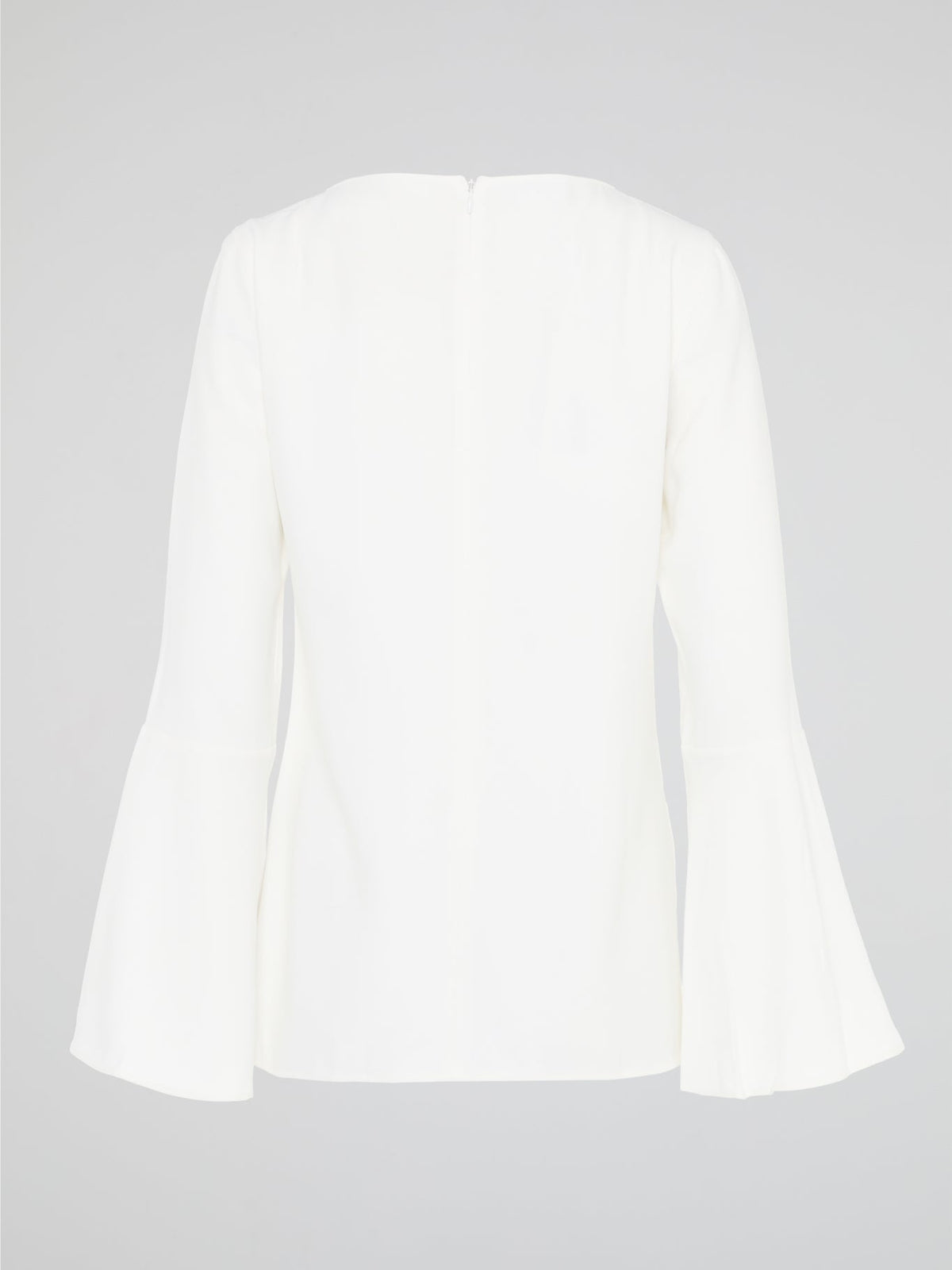 Elevate your everyday look with the White Flared Sleeve Top by Akris Punto. This contemporary and chic piece features unique flared sleeves that add a playful twist to your outfit. Made with high-quality materials, this top guarantees comfort and style, making it a must-have addition to your wardrobe.