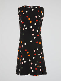 Elevate your style with this stunning Black Polka Dot Dress by Akris Punto. Designed for the modern fashionista, this dress is a playful twist on a classic staple. The delicate polka dot pattern adds a touch of whimsy, while the tailored silhouette and high-quality fabric ensure a flawless fit that will turn heads wherever you go.