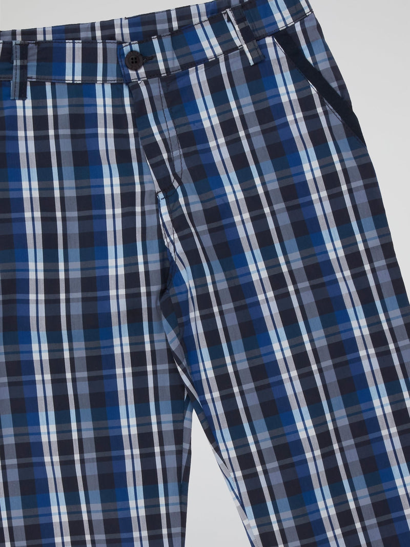 Introducing our Plaid Straight Cut Shorts ��� the coolest addition to any kid's summer wardrobe! These trendy shorts feature a vibrant iceberg-inspired plaid pattern that effortlessly pops with style. Crafted with comfort in mind, your little one will be sure to stay cool and fashionable all season long.