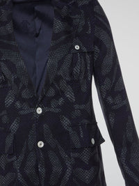 Step into the wild side of fashion with the stunning Snake Print Blazer by Roberto Cavalli. This fierce and mesmerizing blazer is designed to make a statement wherever you go, showcasing a beautiful snake print pattern that exudes elegance and power. Crafted with precision and care, this blazer is a must-have for those who dare to embrace their inner fashion predator.