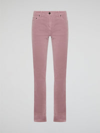 Step out in style with these Pink Skinny Denim Jeans from Roberto Cavalli, the epitome of high fashion and luxury. Crafted with precision and attention to detail, the vibrant pink color adds a fun and feminine touch to your wardrobe. Whether you dress them up or down, these jeans are sure to make a statement wherever you go.