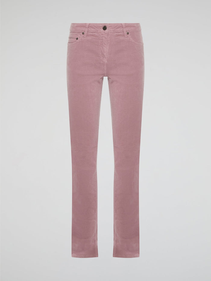 Step out in style with these Pink Skinny Denim Jeans from Roberto Cavalli, the epitome of high fashion and luxury. Crafted with precision and attention to detail, the vibrant pink color adds a fun and feminine touch to your wardrobe. Whether you dress them up or down, these jeans are sure to make a statement wherever you go.