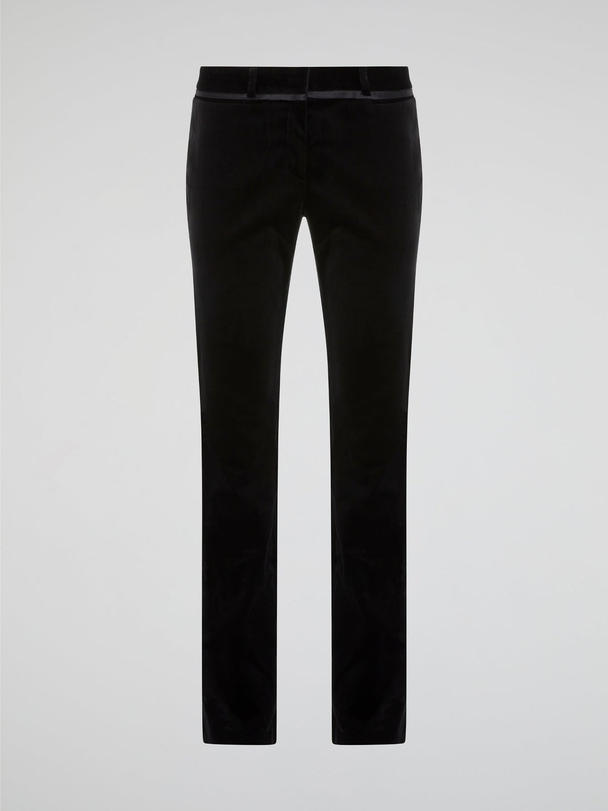 Step out in style with these sleek and sophisticated Black Skinny Trousers by Roberto Cavalli. Crafted from luxurious, high-quality fabric, these trousers hug your curves in all the right places for a flattering fit. Whether you're heading to a board meeting or a night out on the town, these trousers will elevate any outfit with a touch of Italian glamour.