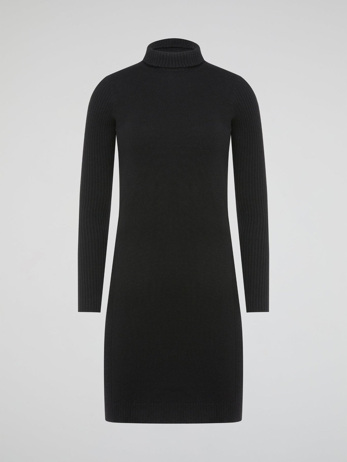 Step out in style and turn heads in our luxurious Black Faux Fur Sweater Dress by Blumarine. This fierce and fabulous dress features a soft faux fur exterior that will make you feel like a true fashionista. Whether you're hitting the town or cozying up at home, this dress is sure to make a statement and keep you warm all season long.