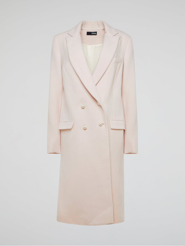 Step out in style with the Powder Pink Trench Coat Nicholas, a chic and sophisticated piece that will elevate any outfit. Its flattering fit and soft pastel hue make it the perfect statement piece for any fashion-forward individual. Be prepared for compliments wherever you go with this stunning wardrobe staple.