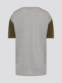 Elevate your casual wardrobe with the sleek and sophisticated Grey Logo Print V-Neck T-Shirt from Roberto Cavalli. Made from premium cotton for ultimate comfort and durability, this shirt features a bold logo print for a touch of luxury. Pair it with jeans for a stylish and effortlessly cool look that is sure to turn heads.