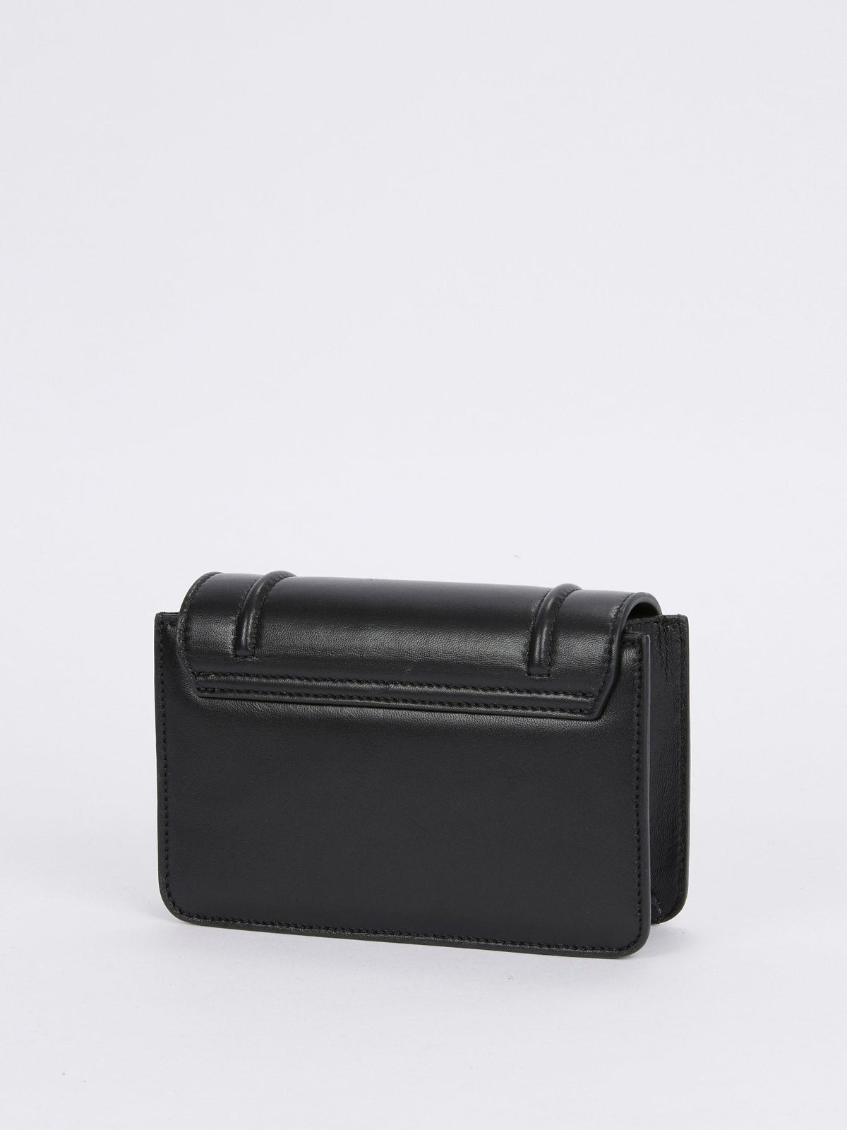 Lizzy Black Leather Mini Bag