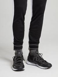 PHANTOM-I Black Sock Sneakers