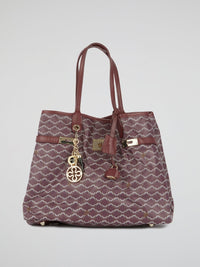 Burgundy Cruise Tote Bag