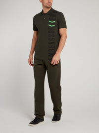 Olive Sport Icon Fleece Pants