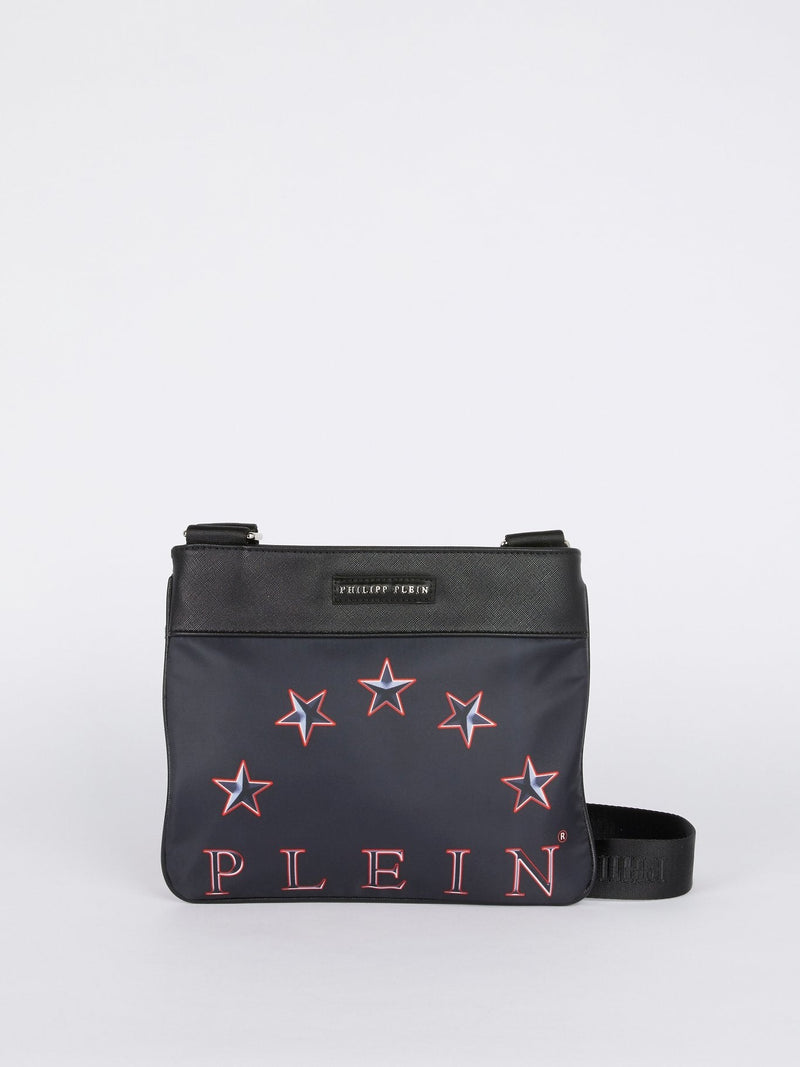 Navy Logo Crossbody Bag