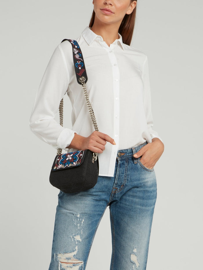 Multicolour Rosa Mini Dafne Aazulejos Shoulder Bag