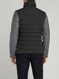 Alberic Melange Quilted Jacket