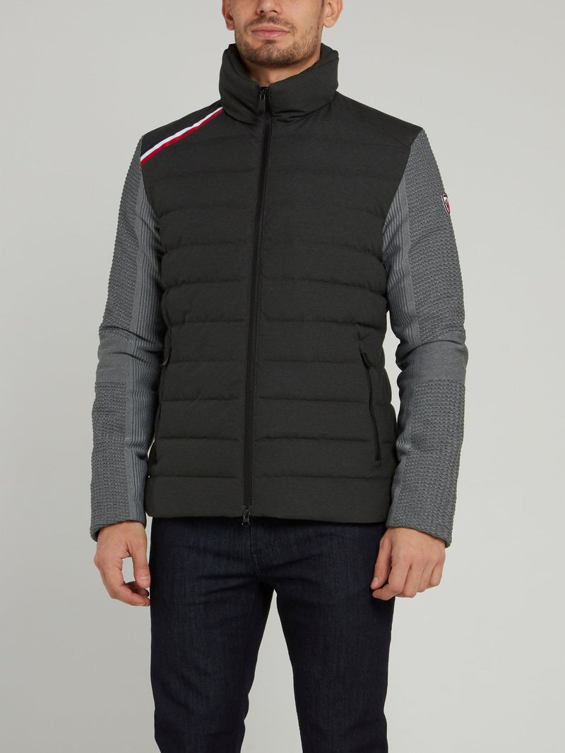 Alberic Melange Quilted Jacket