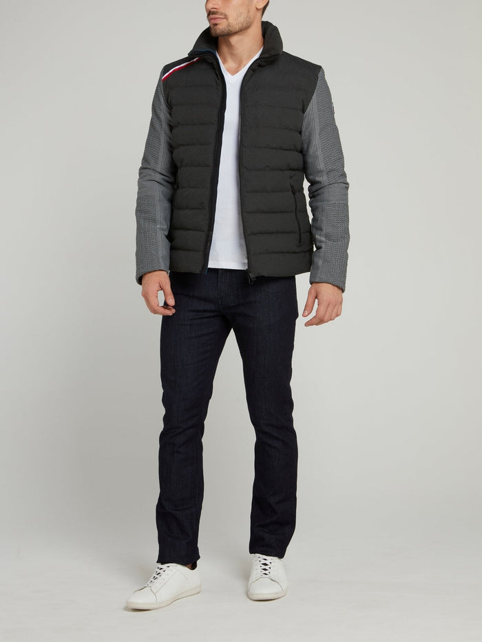 Alberic Melange Quilted Jacket