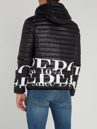 Black Statement Down Jacket