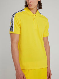 Yellow Logo Shoulder Polo Shirt