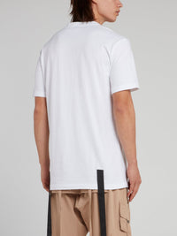 White Short Sleeve Crewneck T-Shirt