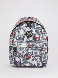 Dollar Skull Logo Backpack