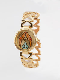 Magnifica Gold Stainless Steel Watch