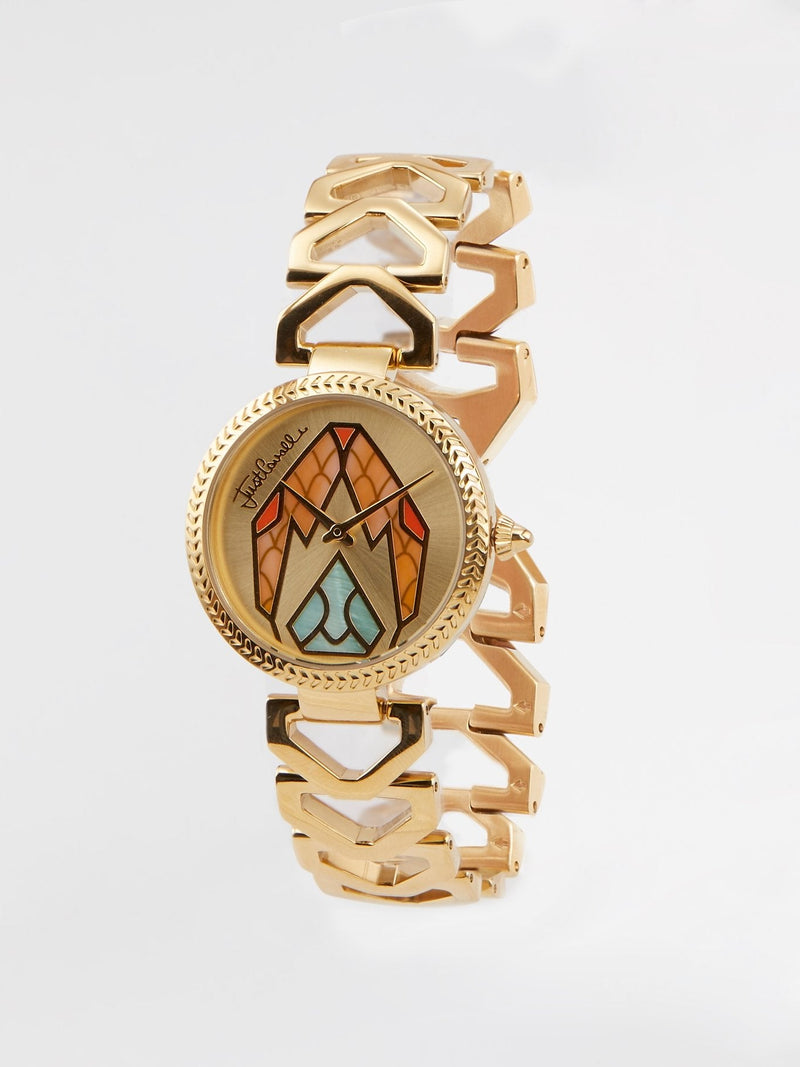 Magnifica Gold Stainless Steel Watch