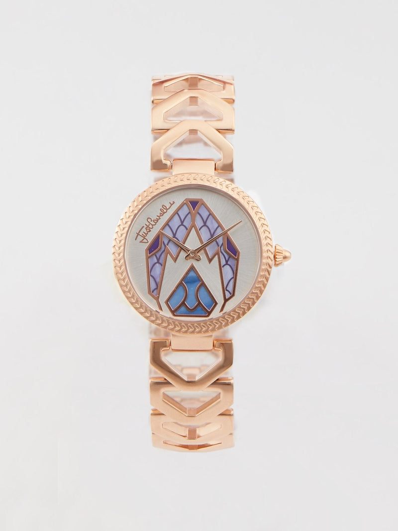 Magnifica Rose Gold Stainless Steel Watch