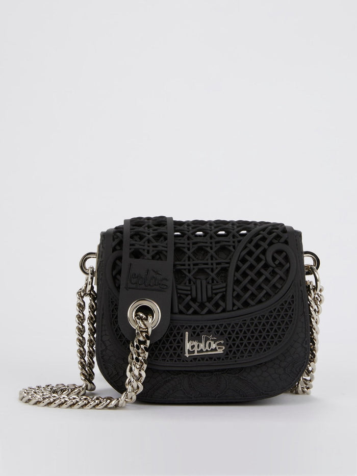 Black Mini Dafne Cesto Shoulder Bag