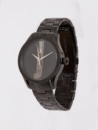 Black President Bracelet Casual Watch