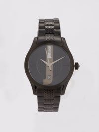 Black President Bracelet Casual Watch