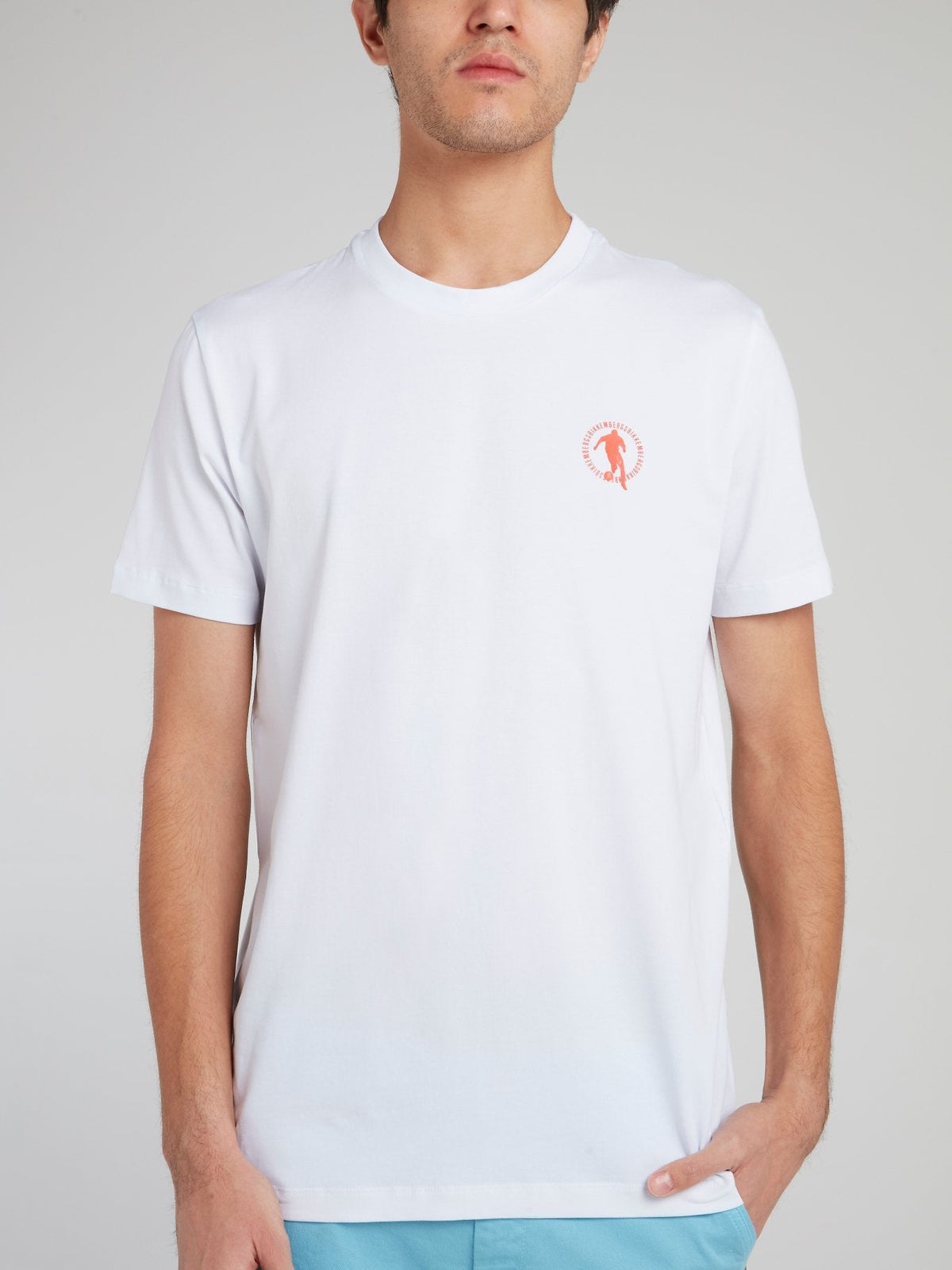 White Sport Logo T-Shirt