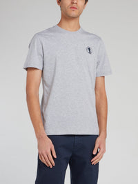 Grey Sport Logo T-Shirt