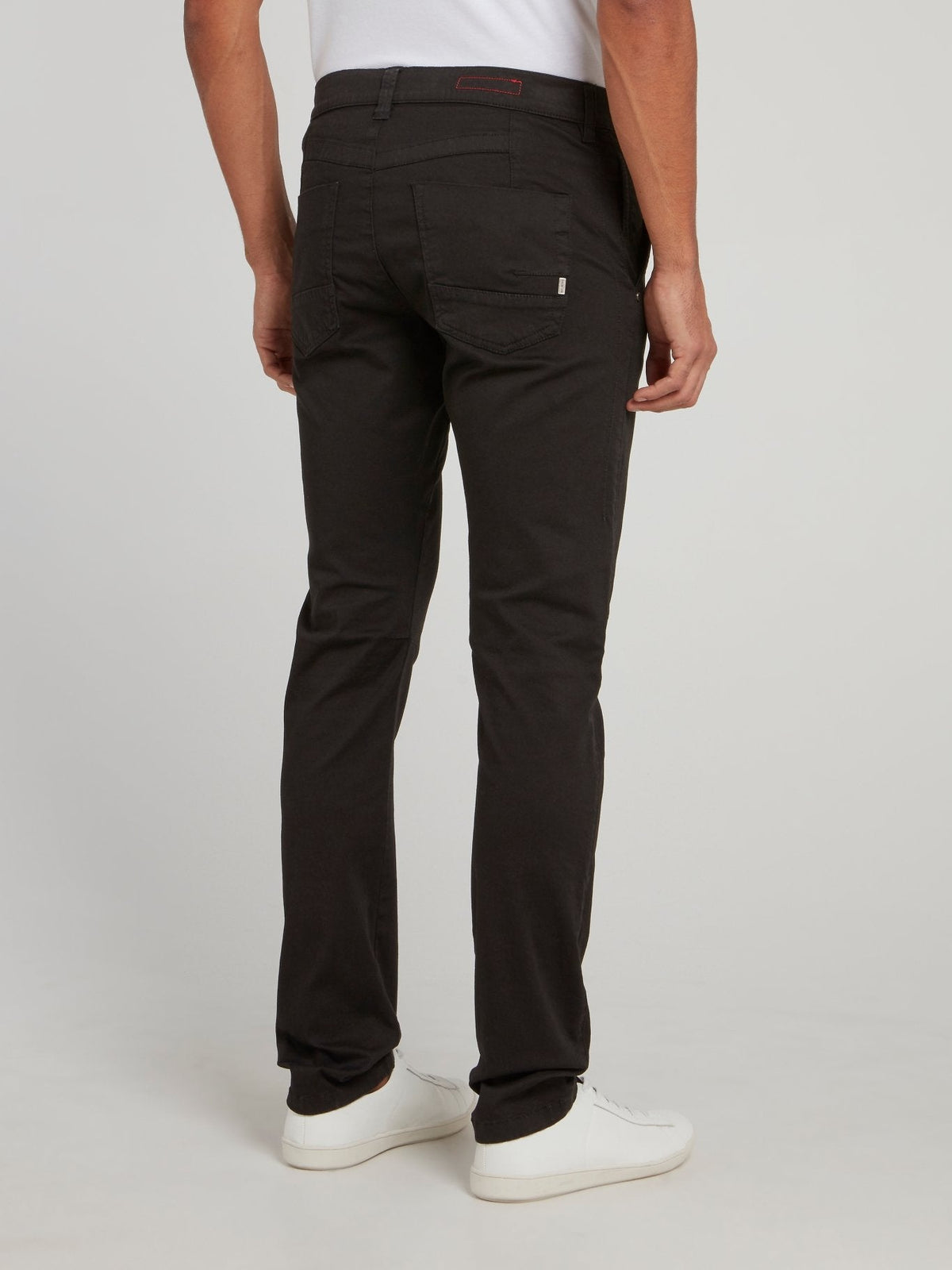 Black Slim Fit Chino Pants